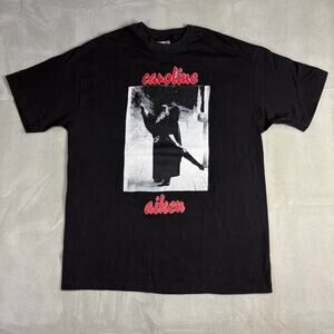 Vintage 1992 Caroline Aiken Indigo Girls Florida Tour T-Shirt Sz L